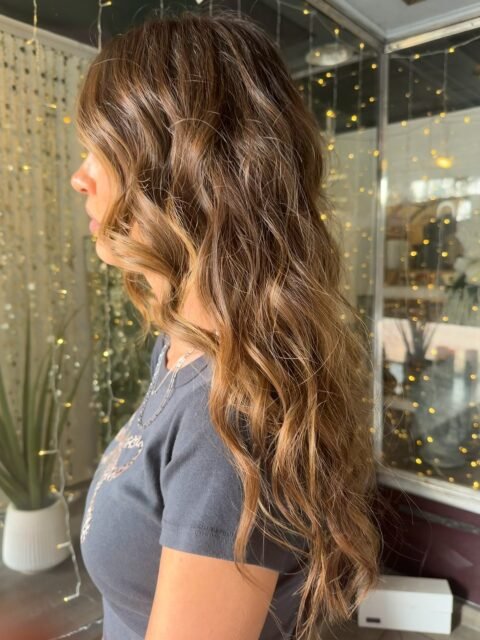 ✨ It’s amazing what subtle root melt and lowlights can do!✨ hair by @heathermbullock on @alexandra.hedges